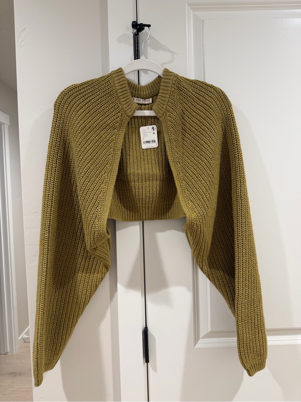 The Free People We The Free Easy Knit Cotton Shrug